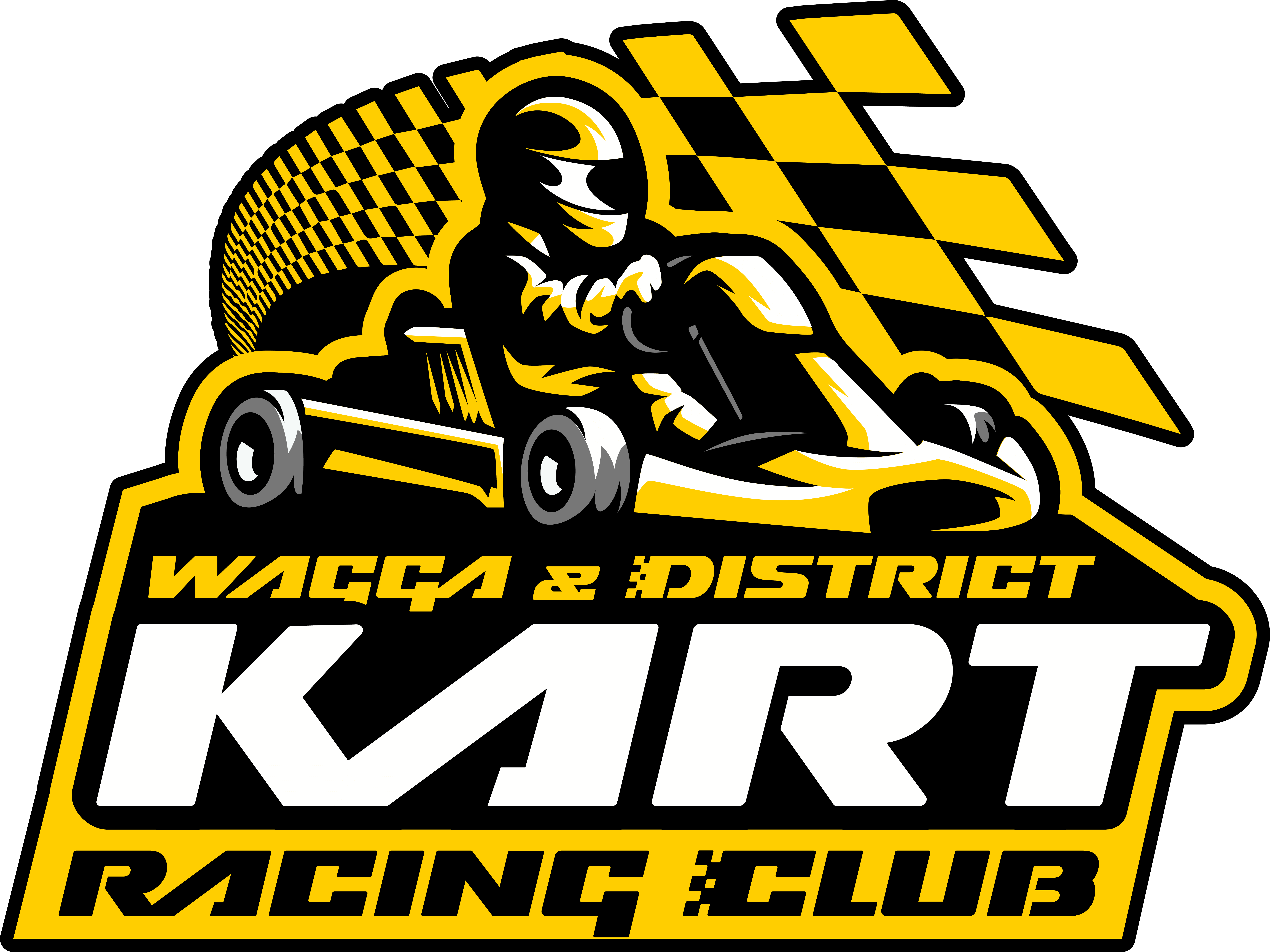 Wagga District Kart Racing Club Logo